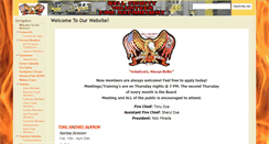 Desktop Screenshot of bellcountyvolunteerfiredept.com